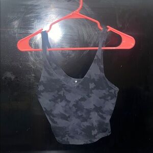 & Other Stories Gray Camo Tank Top